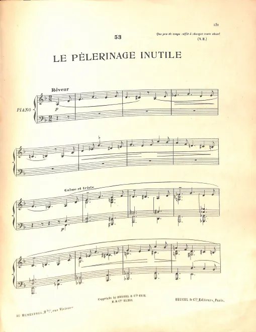 53. Pélerinage inutile