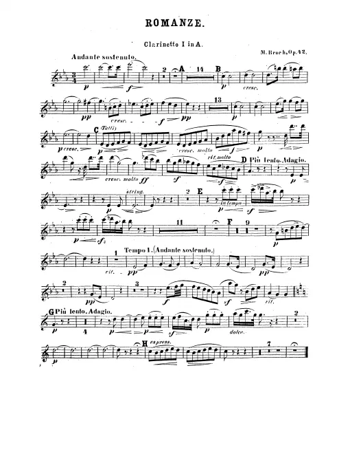 Clarinet 1, 2 (A)