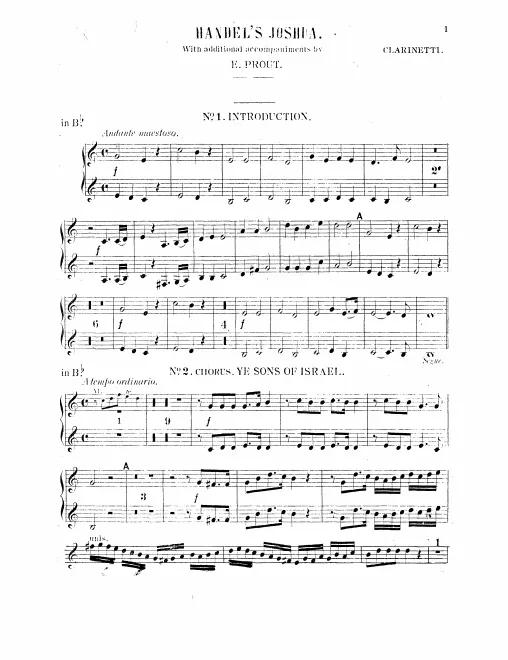 Clarinet 1/2 (B♭)