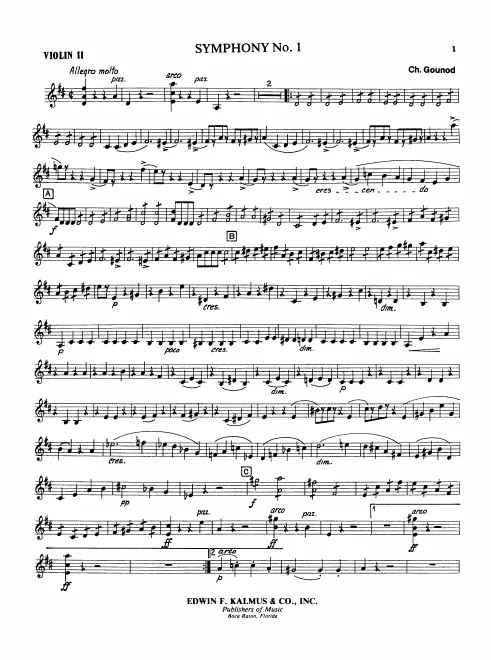 Violins II