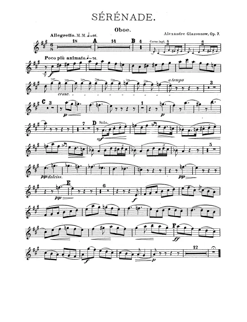 Oboe, English Horn