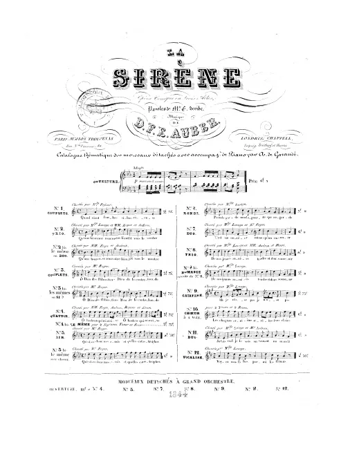 No.3bis, Couplets: "Une idée..."