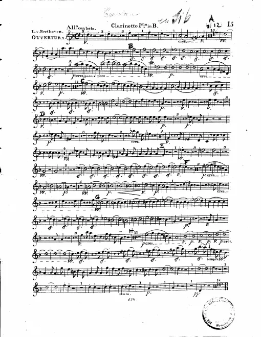 Clarinet (B♭) 1/2