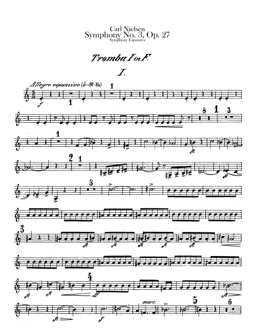 Trumpet 1, 2, 3 (F)