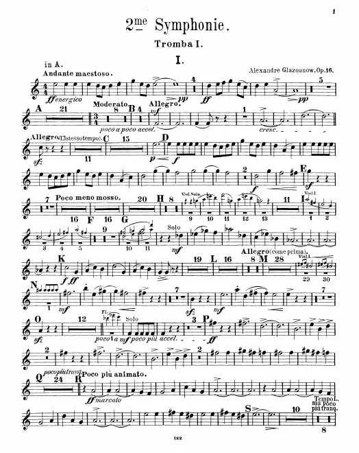 Trumpet 1, 2 (A/B♭)