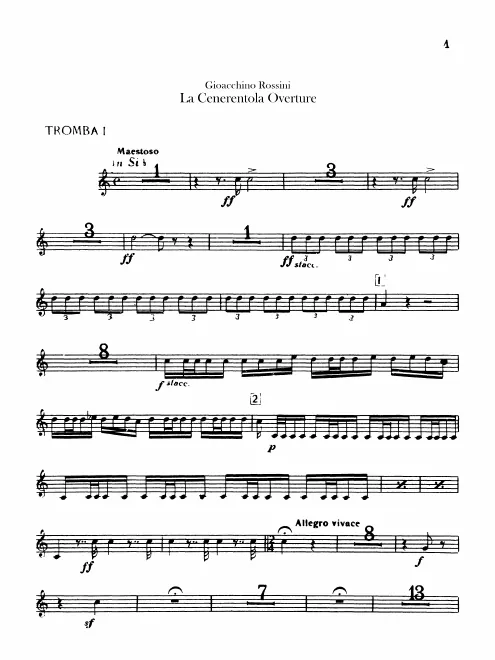 Trumpet 1, 2 (B♭, E♭)