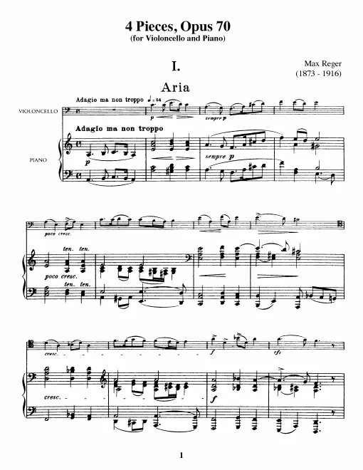 Piano score