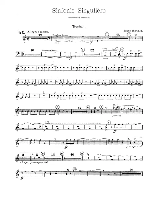 Trumpet 1, 2 (B♭/C/F)