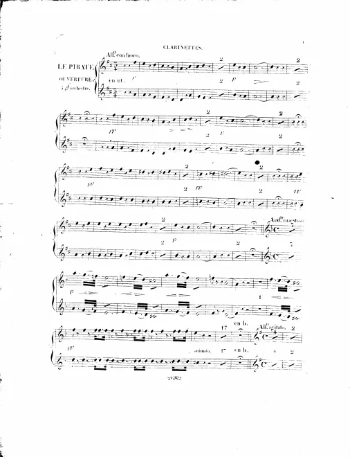 Clarinet 1/2 (C/B)