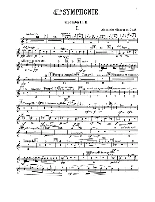 Trumpet 1, 2, 3 (B♭)