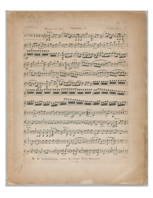 Complete Orchestral Parts (without Piano)