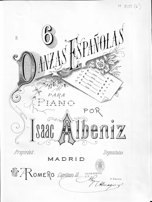 6. Danza in D major