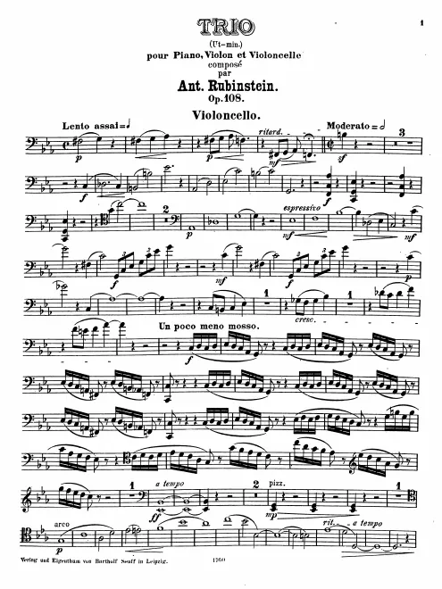 Cello Part