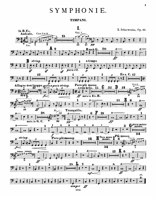 Timpani, Triangle