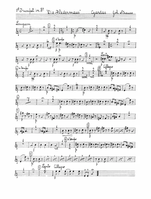 Trumpet 1, 2 (B♭)