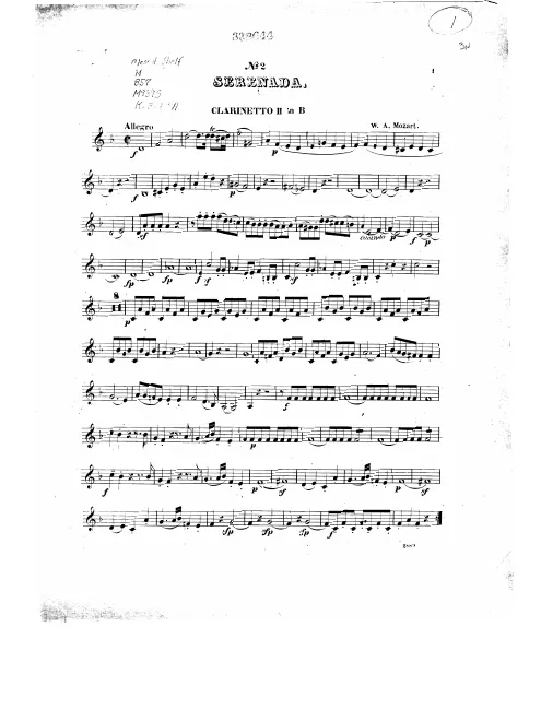 Clarinet 2 (B♭)