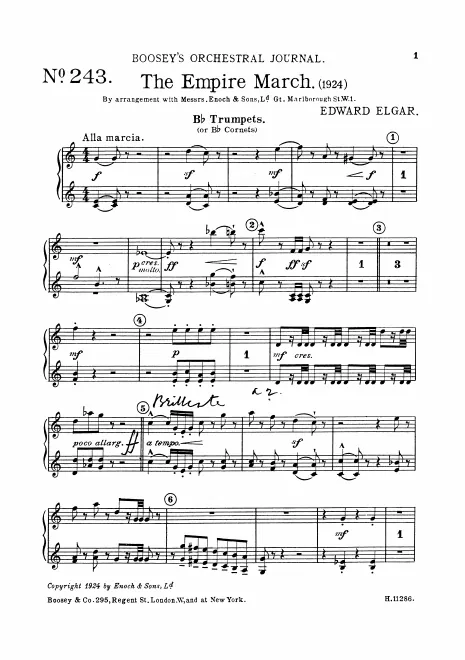 Trumpet 1/2 (B♭)
