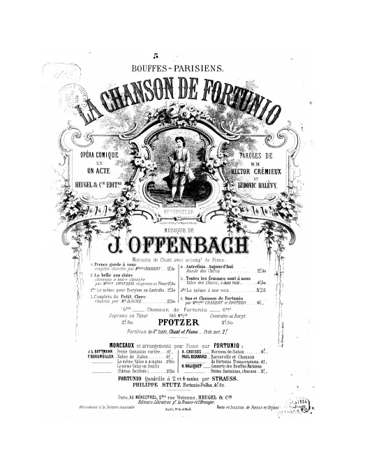 No.5, Valse chantée: "Toutes les femmes sont à nous" (No.6b), G major
