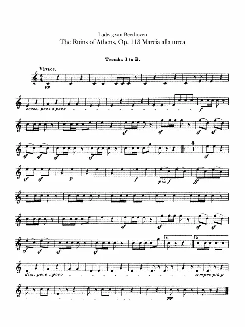Trumpet 1, 2 (in B♭)