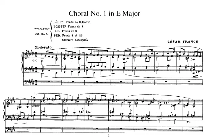 1. Choral in
