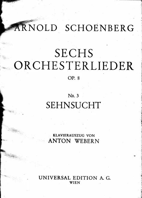 3. Sehnsucht