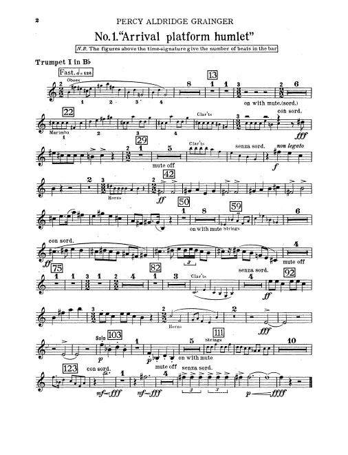 Trumpet 1, 2/3 (B/A)