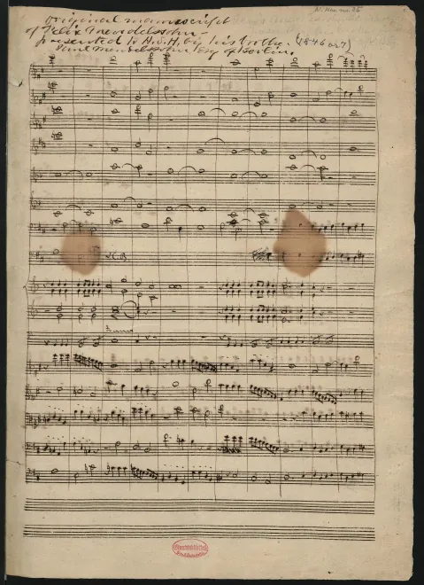 Fragmentary Score