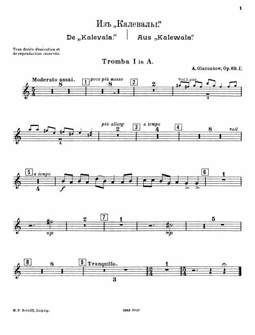 Trumpet 1, 2 (A)