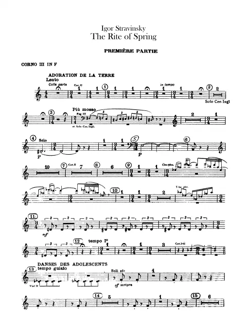 Horn 3 (F)