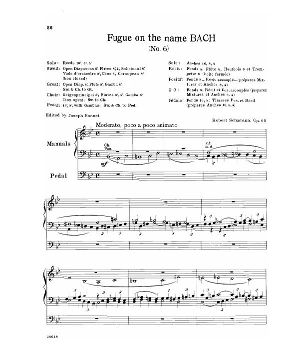 6. Fugue in B♭ major