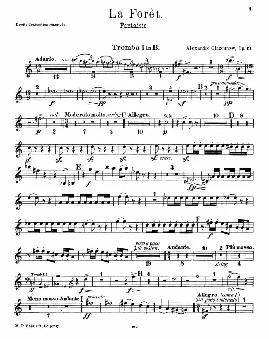 Trumpet 1, 2 (B)