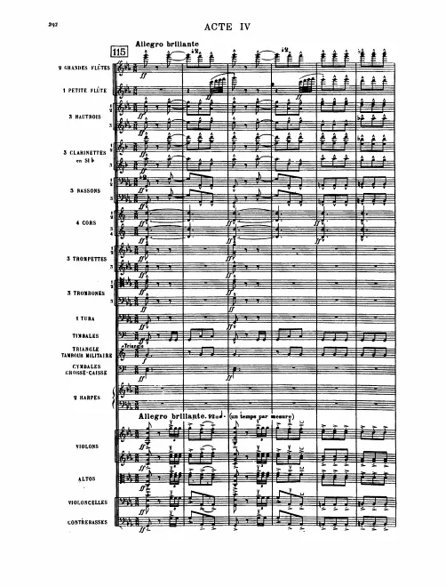 Acts IV*, V
