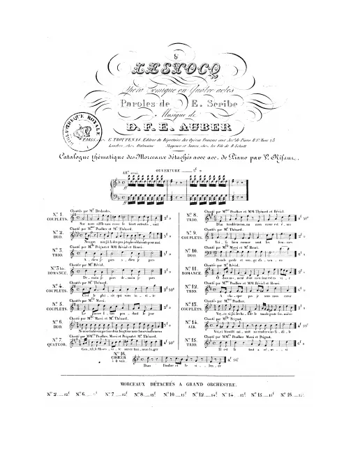 No.9, Couplets: "Voilà bien comme sont les femmes" (Act II, No.10)