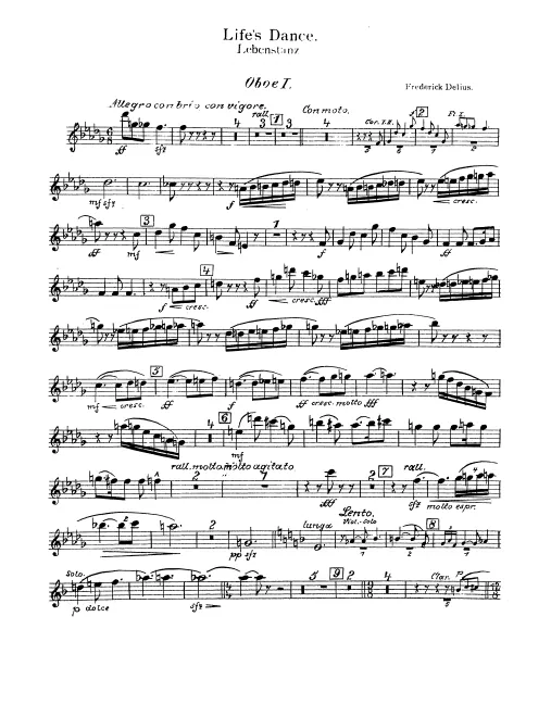 Oboe 1, 2/3, English Horn
