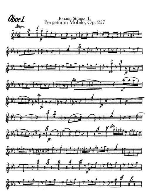 Oboe 1, 2