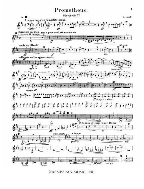 Clarinet 2 (B♭)