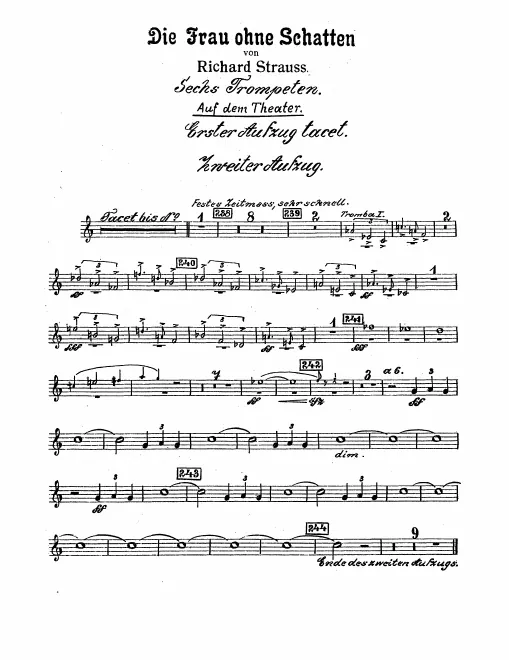 Trumpet 1/2/3/4/5/6 (B♭/C)