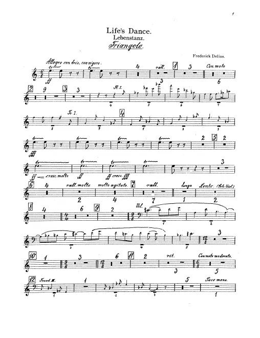 Triangle, Bass Drum/Cymbals/Glockenspiel