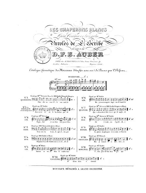 No.2, Air: "Orpheline et sans bien" (Act I, No.2)