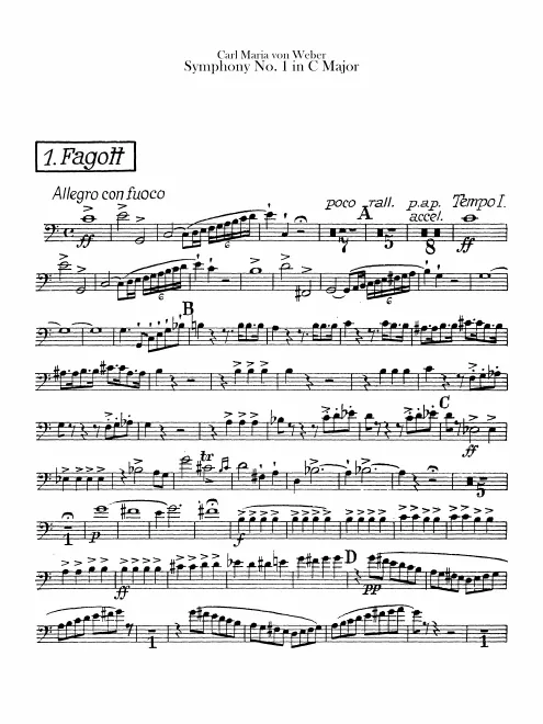 Bassoon 1, 2