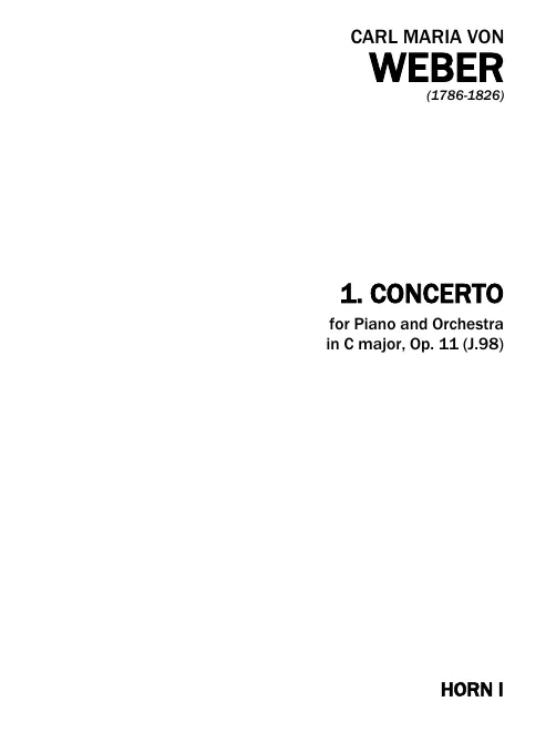 Horn 1, 2 (C)