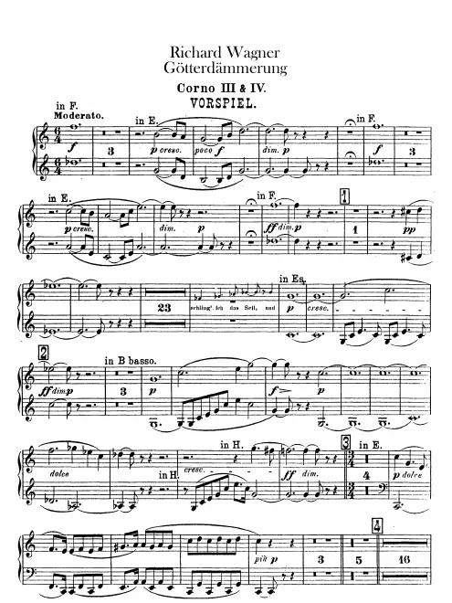 Horn 3/4 (F/E♭/E/B/B♭ basso/C)