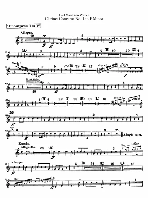 Trumpet 1, 2 (F)