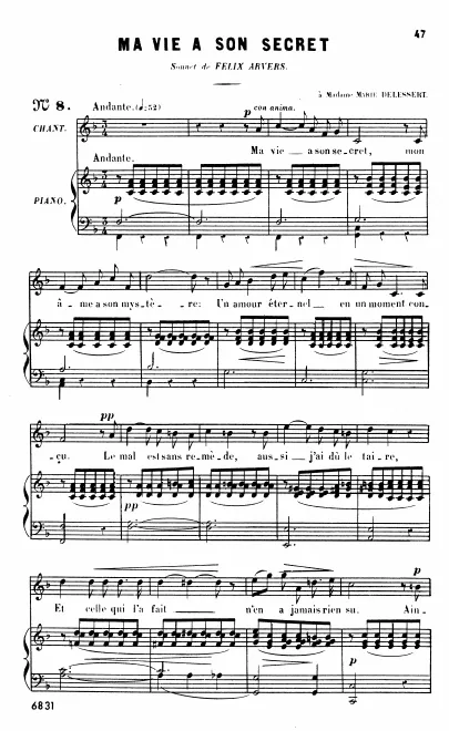 Complete Score (F major, high voice)