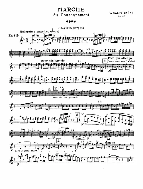 Clarinet 1/2 (B♭)