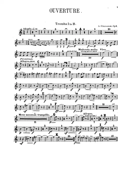 Trumpet 1, 2 (B)