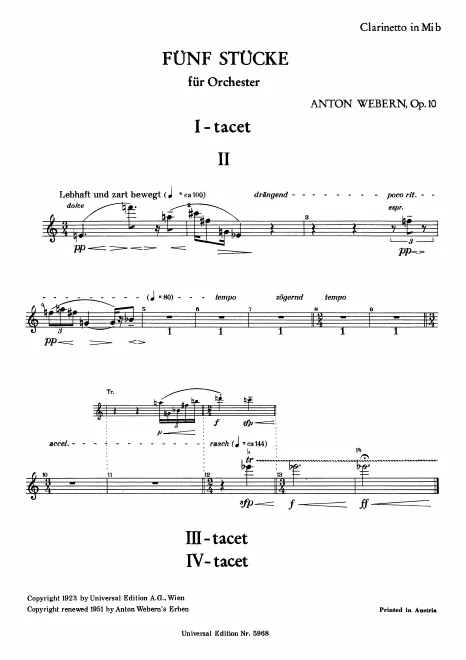 E Clarinet