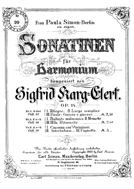 3. Sonatina in A minor