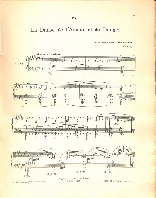 27. Danse de l'Amour et du Danger