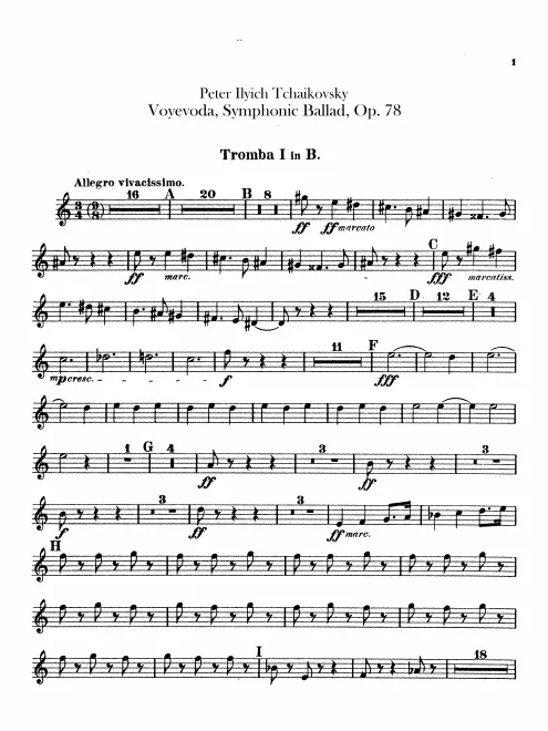 Trumpet 1, 2 (B♭)